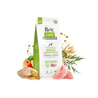 BRIT CARE ΣΚΥΛΟΥ SUSTAINABLE ADULT MEDIUM ΚΟΤΟΠΟΥΛΟ 12kg